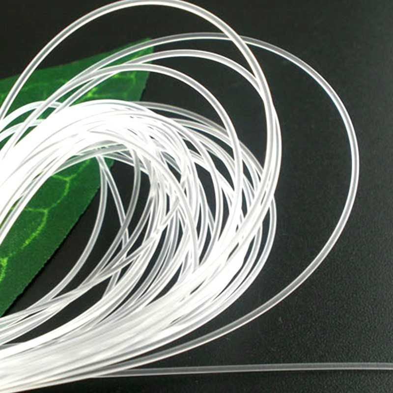 2 mètres de fil nylon épais transparent 1mm