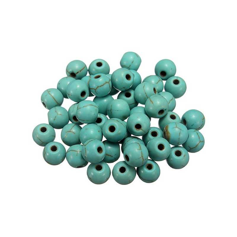 Perles pierre semi précieuse naturelle teinte agate craquelée Bleu6 mm lot  de 15 perles 6 mm lot de 15 perles - Achat / Vente pierre vendue seule  Mixte Adulte Bleu - Cdiscount