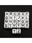 Lot de 20 Perles Alphabet 6mm Lettre au choix