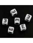 Lot de 20 Perles Alphabet 6mm Lettre au choix