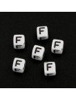 Lot de 20 Perles Alphabet 6mm Lettre au choix