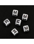 Lot de 20 Perles Alphabet 6mm Lettre au choix