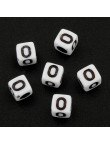 Lot de 20 Perles Alphabet 6mm Lettre au choix