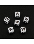 Lot de 20 Perles Alphabet 6mm Lettre au choix