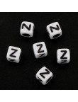 Lot de 20 Perles Alphabet 6mm Lettre au choix