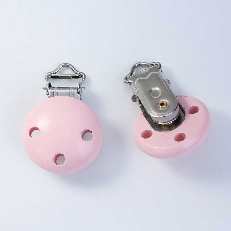 Acheter Pince clip accroche tétine pour bébé - bois clair En ligne