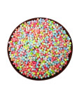 Perles en Acrylique 4mm Mixte