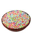 Perles en Acrylique 4mm Mixte