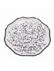 Perle Alphabet 6mm Blanc Cube Lettre au Choix