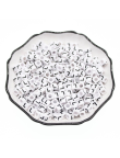 Perle Alphabet 6mm Blanc Cube Lettre au Choix