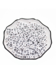 Perle Alphabet 6mm Blanc Cube Lettre au Choix
