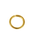 100 Anneaux de jonction Ouvert Doré 5mm