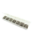 Boite Anneaux De Jonction Ouvert Couleur au Choix Environ 1500pcs