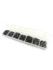 Boite Anneaux De Jonction Ouvert Couleur au Choix Environ 1500pcs