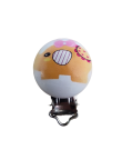 Clip Pince Attache en Bois Rond 3cm Elephant Orange
