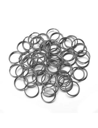 20 Anneaux de double jonction 16mm Gunblack