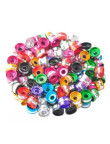 Perles Rondelles Aluminium 6mm x 4mm