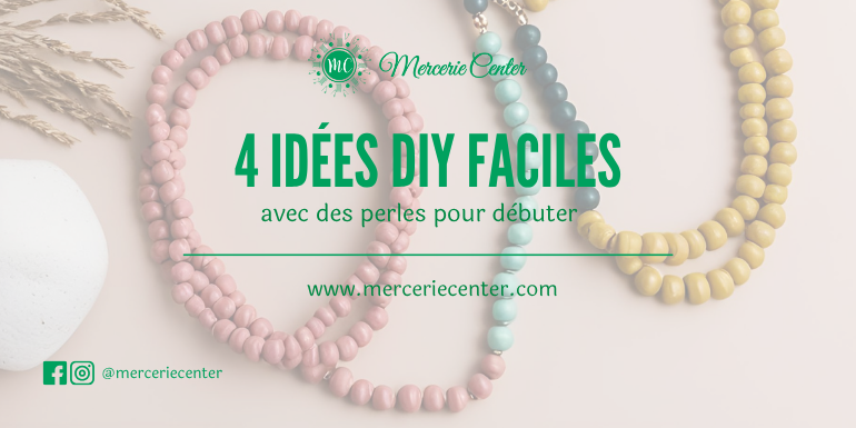 4 idées DIY faciles avec des perles pour débuter